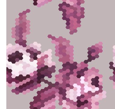 Gül ile sorunsuz Mozaik