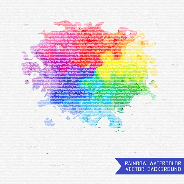 Aquarel element. — Stockvector