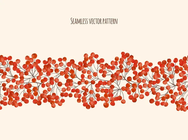 Resimde dalları rowan berry ile