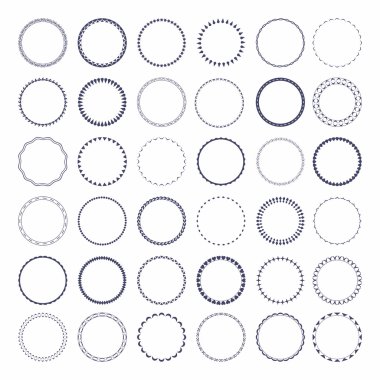 Daire süsleme desenleri