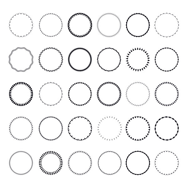 Круговые орнаменты
