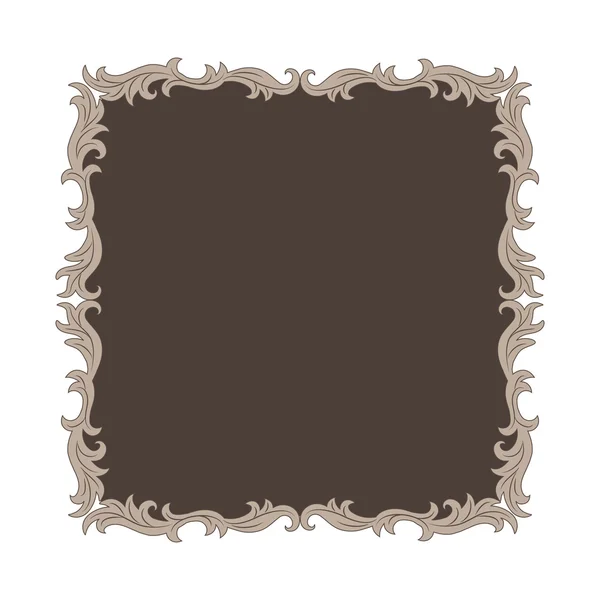 Vintage decorative  frame. — Stock Vector