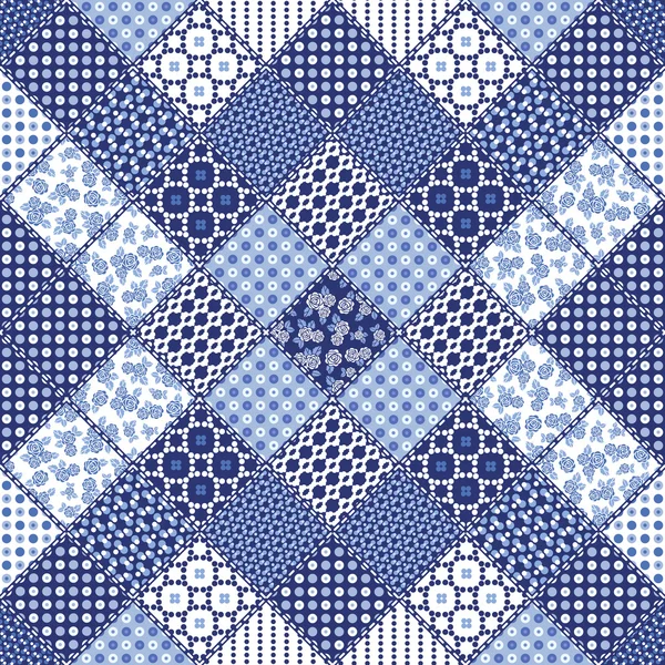 Yaratıcı sorunsuz patchwork desen 