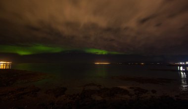 Kuzey ışıkları ışık yansıması