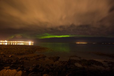 Kuzey ışıkları ışık yansıması