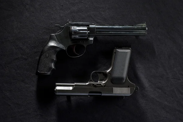 Two old  guns — Stock Photo, Image