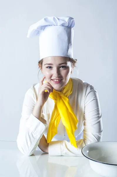 Cocinero sonriente — Foto de Stock