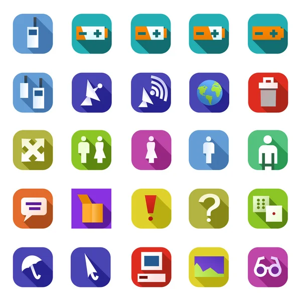 Icons set. — Stock Vector