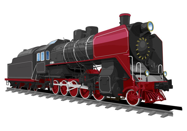 old steam locomotive