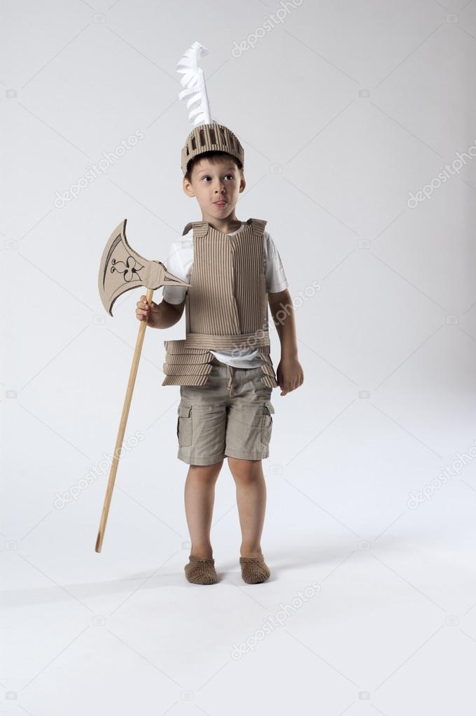 medieval knight child