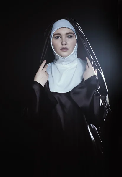 Catholic nun — Stock Photo, Image