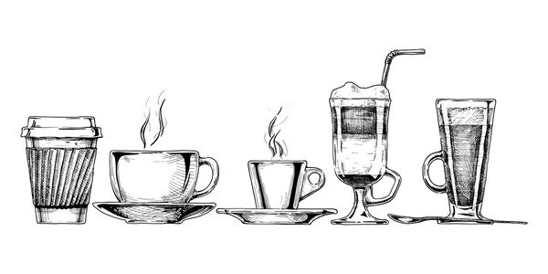 Set de café — Archivo Imágenes Vectoriales