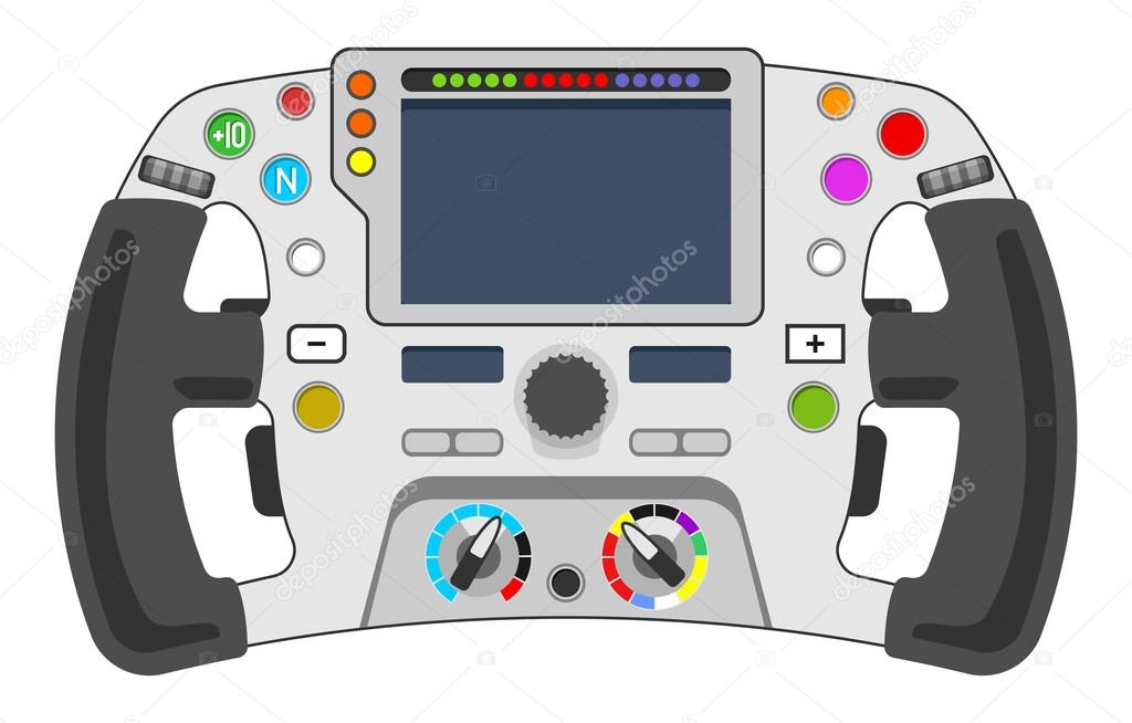 volante F1 — Vector de stock © suricoma #99366314