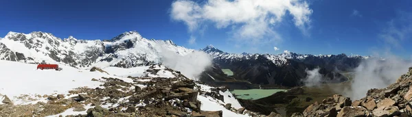 Aoraki Mount Cook on New Zealand 's South Jsland — стоковое фото