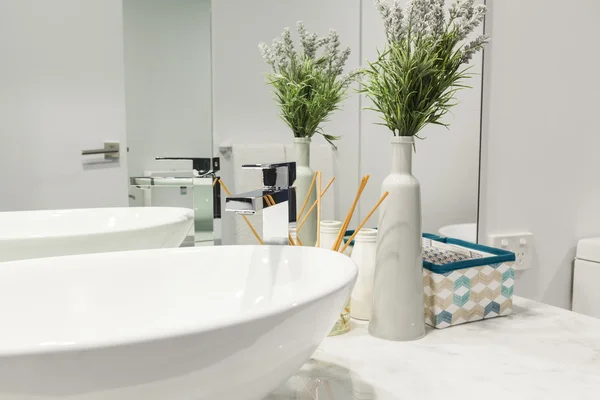 Modern bathroom sink — Stock Photo, Image