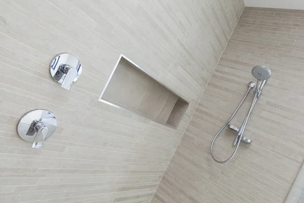 Modern shower in bathroom — Stock Photo, Image