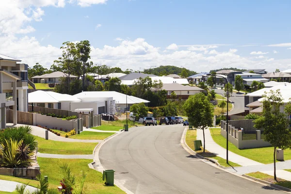 Australische Vorstadtstraße — Stockfoto