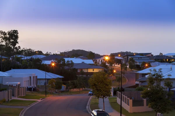 Calle australiana suburbana — Foto de Stock