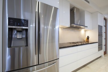 Luxurious kitchen interior clipart