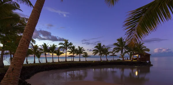 Samoa při západu slunce — Stock fotografie