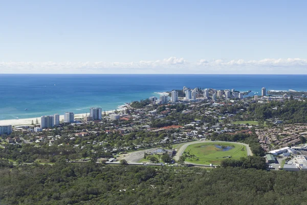 Vista aérea de Coolangatta e Kirra — Fotografia de Stock