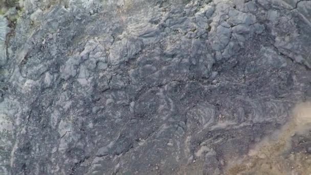 Φάρος ηφαιστειακό τοπίο στο όρος Krafla — Αρχείο Βίντεο
