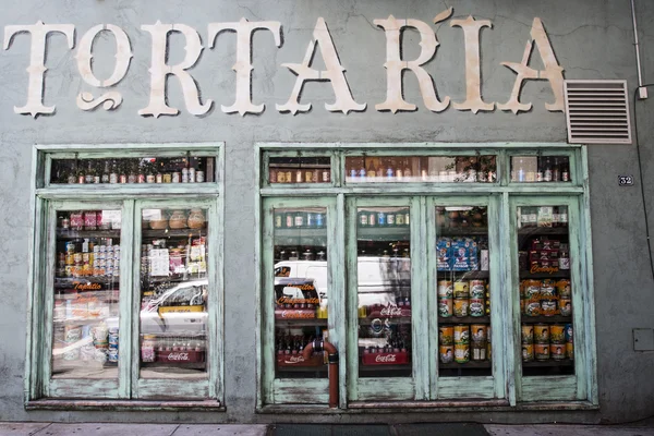 Facade Italian Tortaria Restaurant Shop Manhattan New York City — Stock Photo, Image