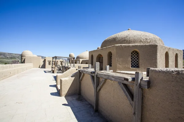 Film studio castle in Tamgaly Tas - Kazakhstan - Central Asia — Stock Photo, Image