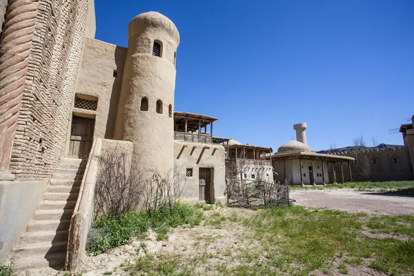 Film studio castle in Tamgaly Tas - Kazakhstan - Central Asia — Stock Photo, Image