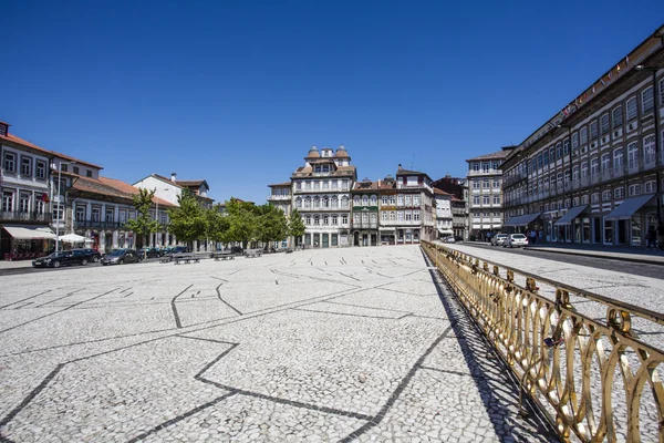 Place Largo Toural Dans Centre Historique Guimaraes Dans Nord Portugal — Photo