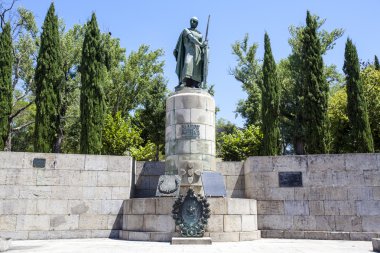 D. Afonso Henriques Guimaraes - Portekiz içinde heykeli