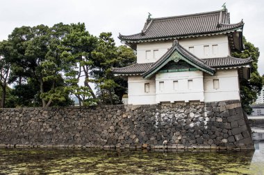İmparatorluk Sarayı 'nın dışı, Chiyoda, Tokyo - Japonya - Asya