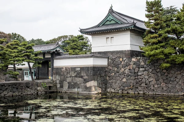 Exterior Palácio Imperial Chiyoda Tóquio Japão Ásia — Fotografia de Stock