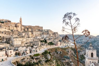 Sasso Caveoso (eski kasaba) Matera, Basilicata, İtalya - Euope