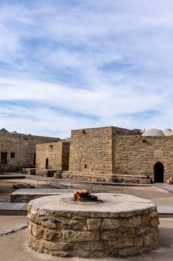 Atashgah Zoroastrian Ateş Tapınağı, Surakhani Bakü, Azerbaycan