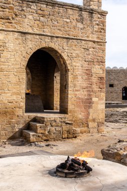 Atashgah Zoroastrian Ateş Tapınağı, Surakhani Bakü, Azerbaycan