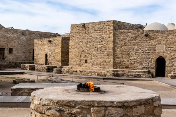 Atashgah Zoroastrian Fire Temple Surakhani Baku Azerbaijan — Stock Photo, Image