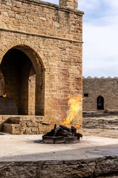 Atashgah Zoroastrian Fire Temple Surakhani Baku Azerbaijão — Fotografia de Stock