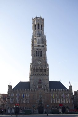 Çan kulesi (Belfort) Brüksel, Belçika, Avrupa 'da bulunan güzel bir ortaçağ yapısıdır.