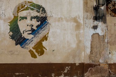 Havana, Küba, Karayipler, Kuzey Amerika 'da Ernesto Duvarı