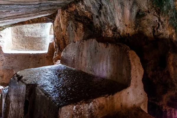 Enqo Rituális Barlang Oltár Közel Cuzco Peru Dél Amerika — Stock Fotó