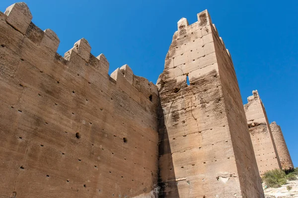 Jayrn Wall Muro Moresco Cerro San Cristobal Hill Almeria Andalusia — Foto Stock