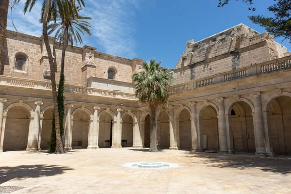 Innenhof Der Kathedrale Almeria Andalusien Spanien Europa — Stockfoto