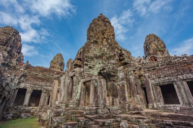 Bayon Tapınağı, Angkor Thom, Angkor, Siem Reap Bölgesi, Kamboçya, Asya