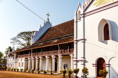 St Thomas church in Palayur (Palayoor) in  the Thrissur district in Kerala state in southern India, Asia