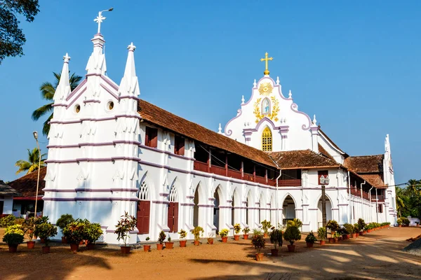 Kostel Tomáše Palayuru Palayoor Okrese Thrissur Státě Kerala Jižní Indii — Stock fotografie