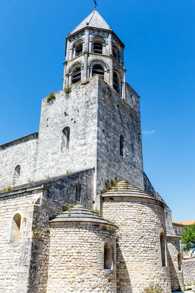 Buiten Kerk Saint Michel Garde Adhemar Drome Frankrijk Europa — Stockfoto