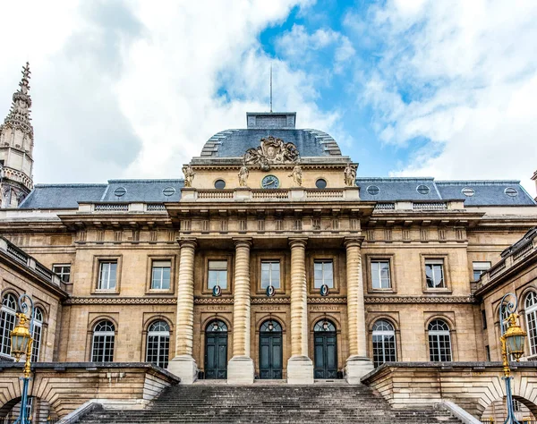 Exterior Palace Justice Ile Cit Paris France Europe — Stock Photo, Image