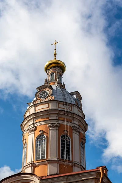 Εξωτερικό Του Alexander Nevsky Lavra Μοναστήρι Στην Αγία Πετρούπολη Ρωσία — Φωτογραφία Αρχείου