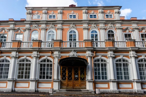 Exterior Del Monasterio Alexander Nevsky Lavra San Petersburgo Rusia Europa —  Fotos de Stock